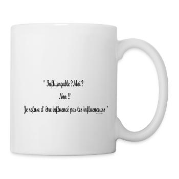 LES INFLUENCEURS 2 - Mug blanc - blanc - Droite