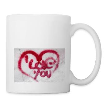 I love you - Mug - white - Right
