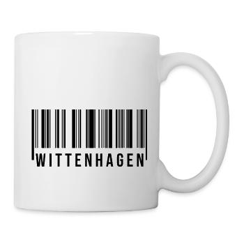 Wittenhagen Strichcode - Tasse - Weiß - Rechts