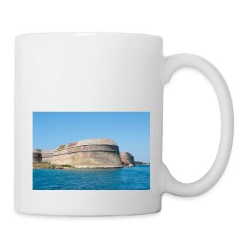 Festung des Hl. Nikolaus, Šibenik-Knin, Kroatien - Tasse - Weiß - Rechts