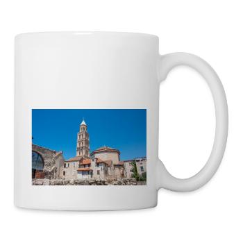 Die Kathedrale des Heiligen Domnius aus dem Vomitorium - Tasse - Weiß - Rechts