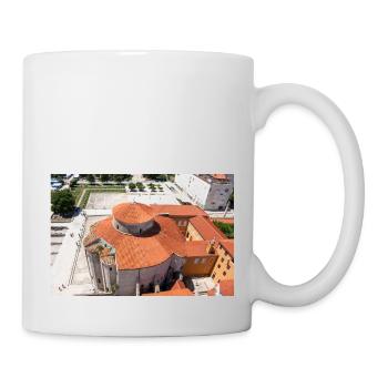 Kirche des Hl. Donatus Zadar, Kroatien - Tasse - Weiß - Rechts