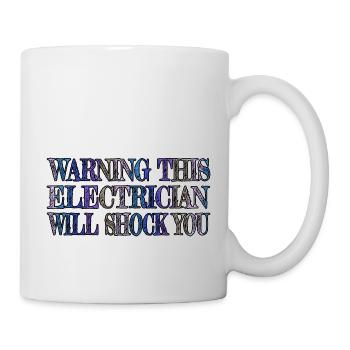 witzig tier hund lieblingshund dogge - Tasse - Weiß - Rechts