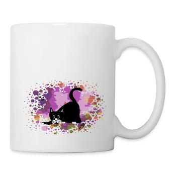 Cat - Mug - white - Right