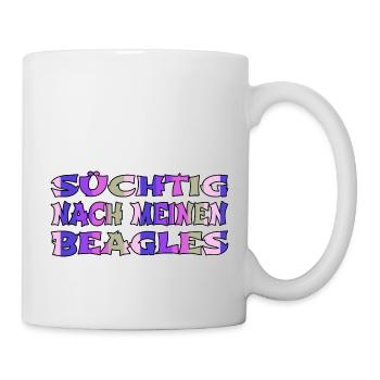 spaß hunderasse haustier zitat geburtstagsgeschenk - Tasse - Weiß - Rechts