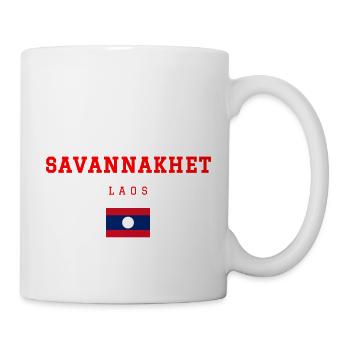 Savannakhet Laos - Tasse - Weiß - Rechts
