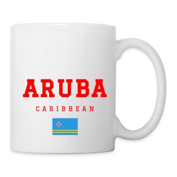 Aruba - Tasse - Weiß - Rechts