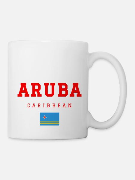 Aruba - Tasse - Weiß