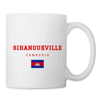 Sihanoukville Kambodscha - Tasse - Weiß - Rechts