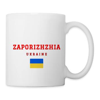 Zaporizhzhia, Ukraine - Mug blanc - blanc - Droite