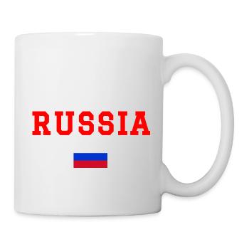 Russie - Mug blanc - blanc - Droite