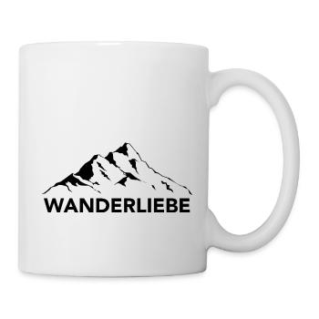 Wanderliebe - (3) - Tasse - Weiß - Rechts