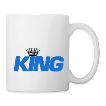 king - Tasse - Weiß - Rechts