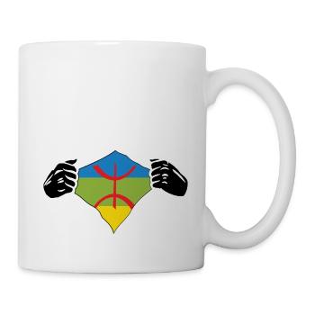 Amazigh flag in force - Mug - white - Right