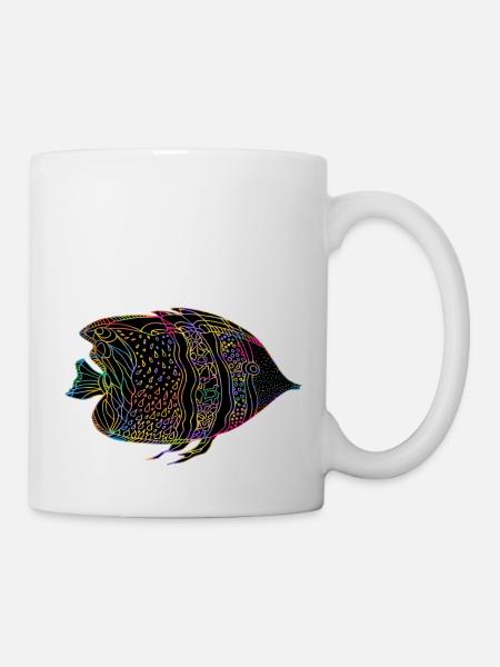 Fisch - Tasse - Weiß