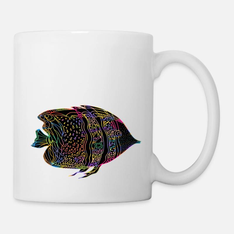 Fisch - Tasse - Weiß