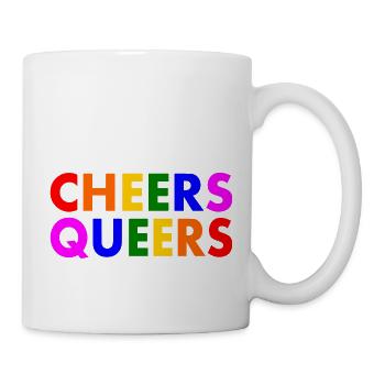 Cheers queers - Mug - white - Right