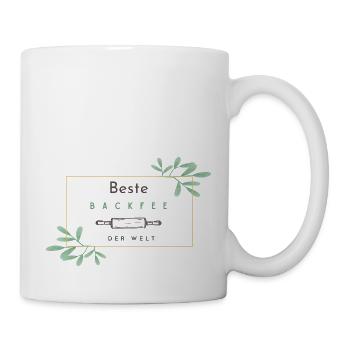 Geschenk für Backfee - Tasse - Weiß - Rechts