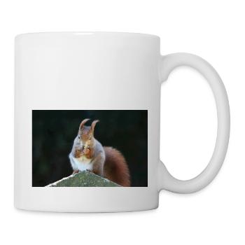 Eichhörnchen - Tasse - Weiß - Rechts