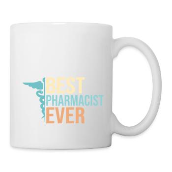 Best Pharmacist Ever Pharmacy Technician - Tasse - Weiß - Rechts