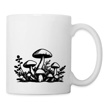 Pilze Mushrooms - Mug - white - Right