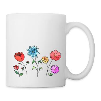 Flowers - Mug - white - Right