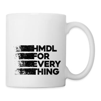 HMDL for Evth - Alhamdulillah for everything - Mug - white - Right