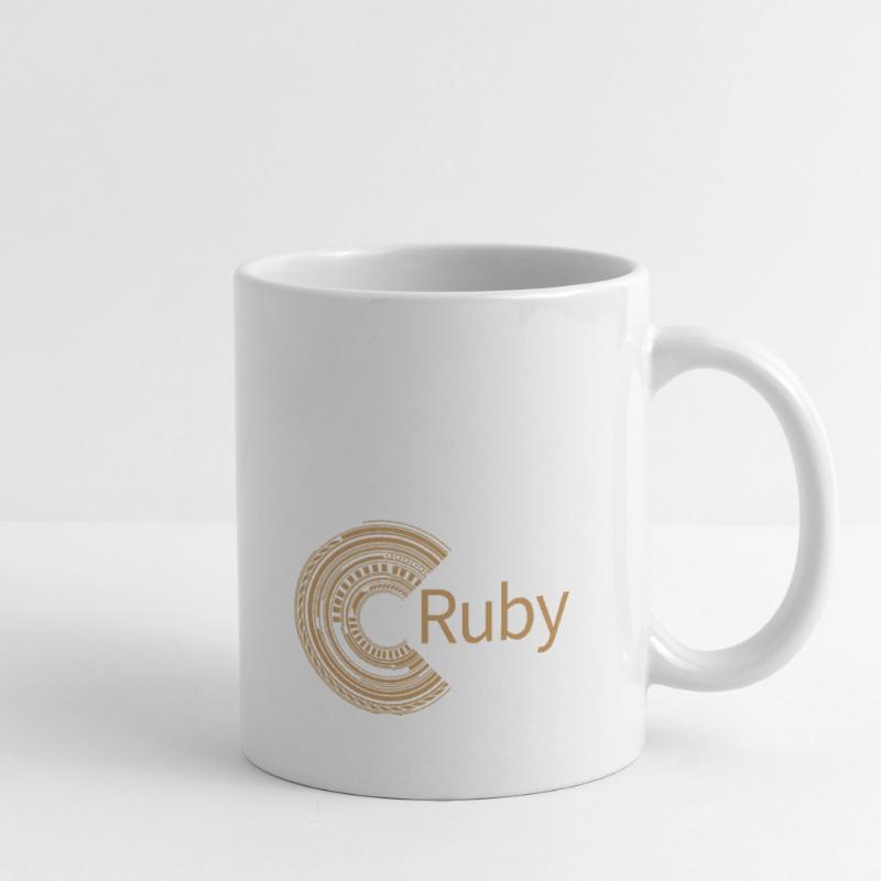 Pour Ruby Mug blanc