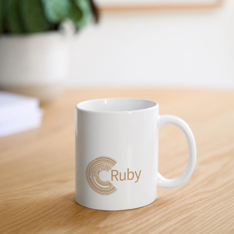 Pour Ruby Mug blanc