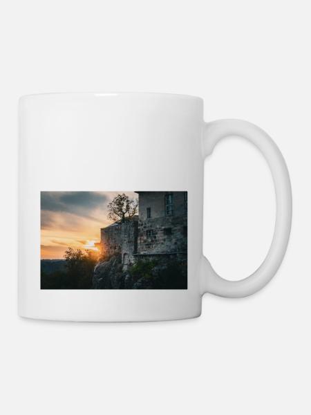 Hohnstein Castle Saxon Switzerland - Mug - white