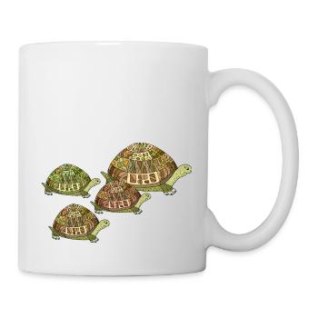 Turtles - Mug - white - Right