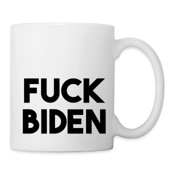 FUCK BIDEN - Mug - white - Right