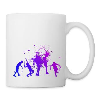 Joueur de tennis Tennis Femmes Tennis Hommes Jouer au tennis - Mug blanc - blanc - Droite