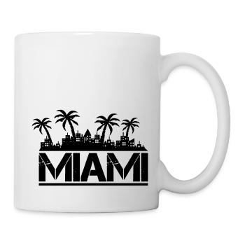 Miami - Mug blanc - blanc - Droite