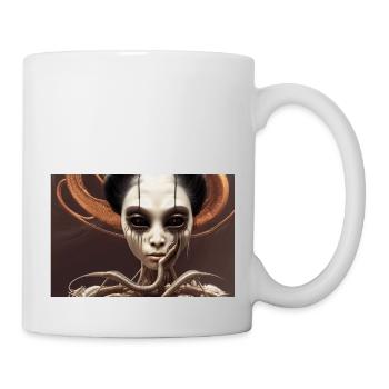 Xenomorphie - Tasse - Weiß - Rechts