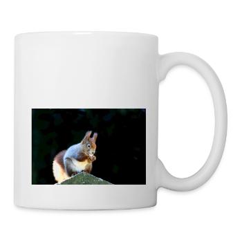 Eichhörnchen, Isibat - Tasse - Weiß - Rechts