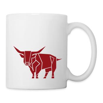 Bullen-Vorhut - Tasse - Weiß - Rechts