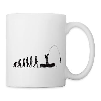 Pêche Hameçon Pêche Pêche Pêcheur - Mug blanc - blanc - Droite