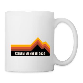 Extrem Wandern 2024 - Tasse - Weiß - Rechts