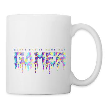 jeu gamer jeu amusant citation drôle amour hacker vidéo - Mug blanc - blanc - Droite