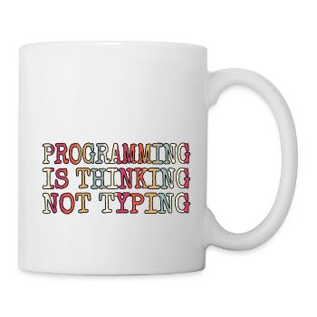 encrypt hack out hacking and free wifi - Tasse - Weiß - Rechts