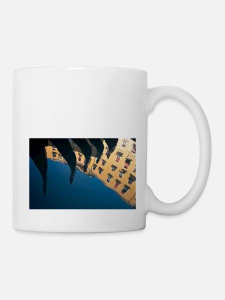 Gondeln in Venedig - Tasse - Weiß