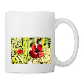 Poppies - Mug - white - Right