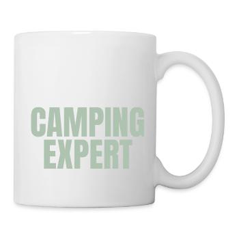 Camping expert - Mug - white - Right