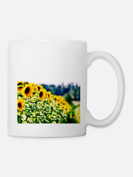 Tournesols - Mug blanc - blanc