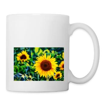 Sunflowers - Mug - white - Right