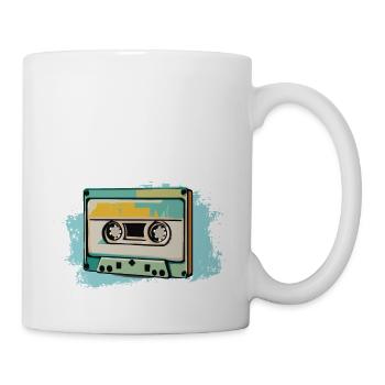 Cassette - Mug blanc - blanc - Droite