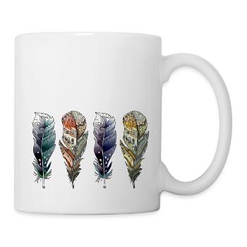 Stylo - Mug blanc - blanc - Droite