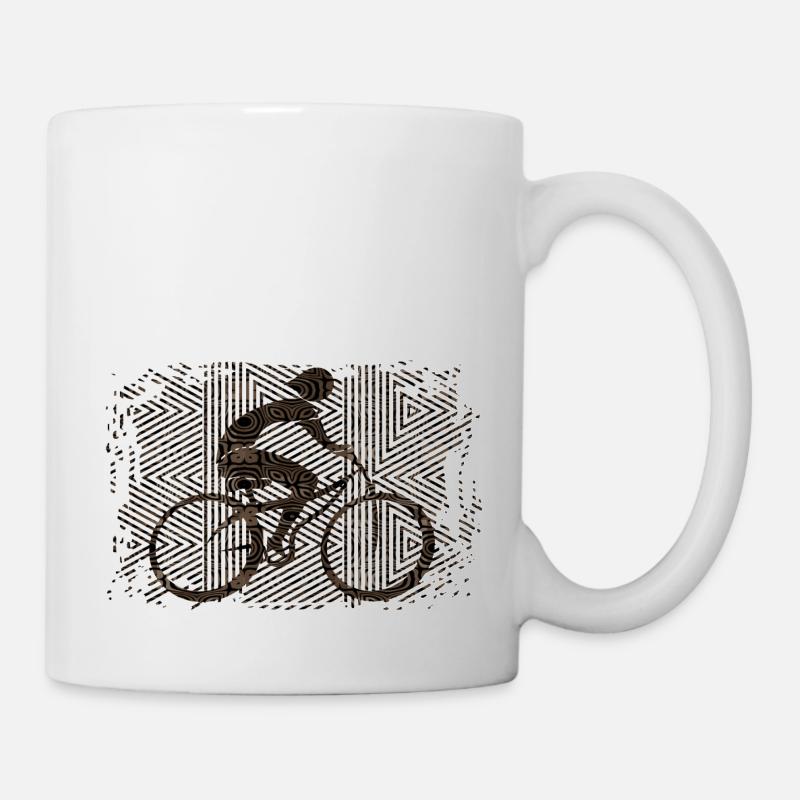 Radfahrer - Tasse - Weiß