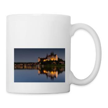 Albrechtsburg Meissen - Mug blanc - blanc - Droite